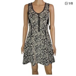 Jessica Simpson Zippy Zebra Print Dress